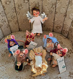 Annalee Nativity Mouse Figurines and Angel Doll - thumbnail 1 of 4