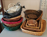 Assorted Wicker and Woven Baskets - thumbnail 2 of 2