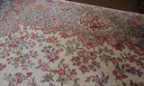 Floral wool area rug - thumbnail 1 of 2