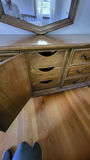 Wooden Dresser with Mirror - thumbnail 3 of 4