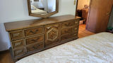Wooden Dresser with Mirror - thumbnail 1 of 4