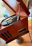 Crosley Vintage-Style Wooden Entertainment Unit - thumbnail 6 of 8