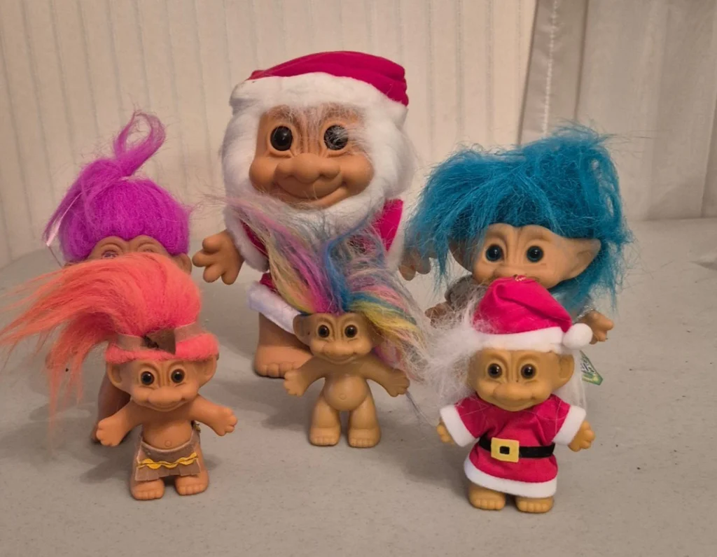  Troll Dolls Including Holiday Figures - image 1 of 4