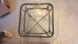 Wrought Iron Glass Furniture Set - thumbnail 9 of 15