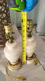 2 Vintage Alabaster or Marble Table Lamps - thumbnail 5 of 5