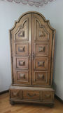Wood Armoire Cabinet with Drawers - thumbnail 1 of 4