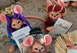 Annalee Nativity Mouse Figurines and Angel Doll - thumbnail 3 of 4