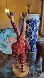 Luxury Style Carved Wood & Porceline Decor - thumbnail 3 of 9