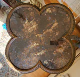 vintage-style quatrefoil tables - 2 - thumbnail 3 of 10