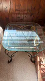 Wrought Iron Glass Furniture Set - thumbnail 10 of 15