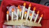 Vintage Electric Plastic Drip Window Candelabra - thumbnail 1 of 3