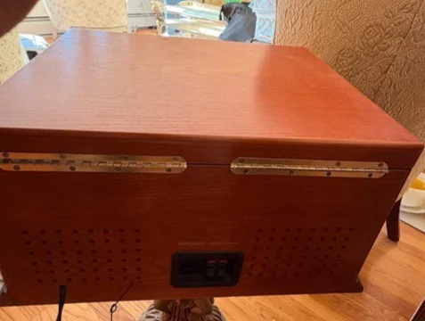 Crosley Vintage-Style Wooden Entertainment Unit - image 7 of 8