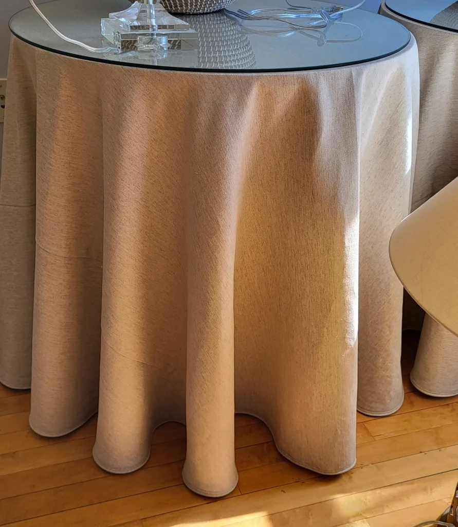 2 Luxe Round End Tables - image 1 of 1