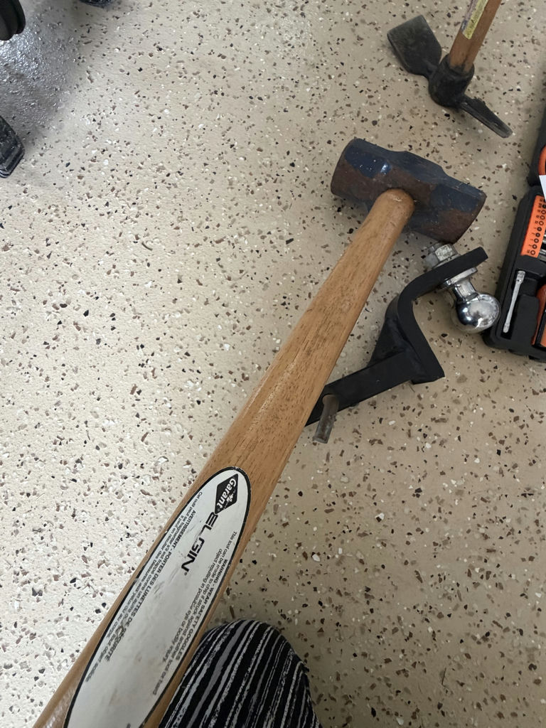 Pick Axe; Sledgehammer; Trailer Hitch and More - image 7 of 10