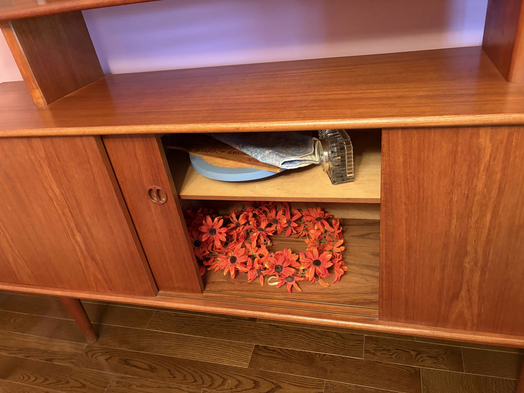 MCM 1979 Solid Wood Buffet Server - image 9 of 11