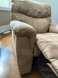 LAZBOY Suede Recliner - thumbnail 6 of 10