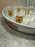 Boddington’s Pub Ale Glasses & Stella Artois Tray - thumbnail 7 of 7