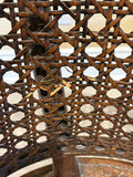 Faux Bamboo Cane Barrel Chairs x 2 - thumbnail 10 of 19
