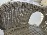 White Wicker Rocking Chair - thumbnail 8 of 14