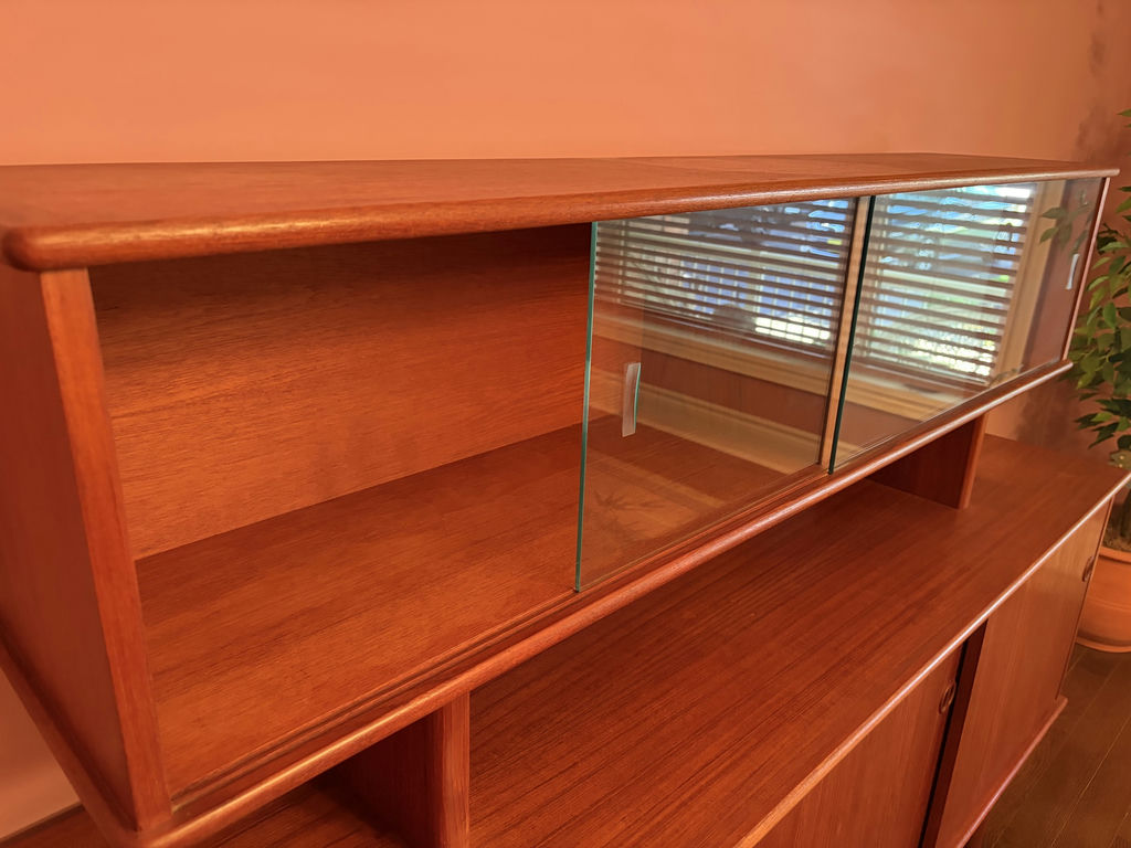 MCM 1979 Solid Wood Buffet Server - image 3 of 11