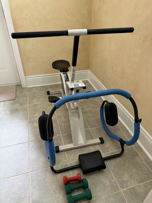 Stationary Bike And Fitness Equipment - Image 1 of 6