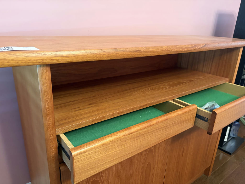 MCM Solid Wood Sideboard Buffet - image 4 of 11
