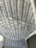 White Wicker Rocking Chair - thumbnail 13 of 14