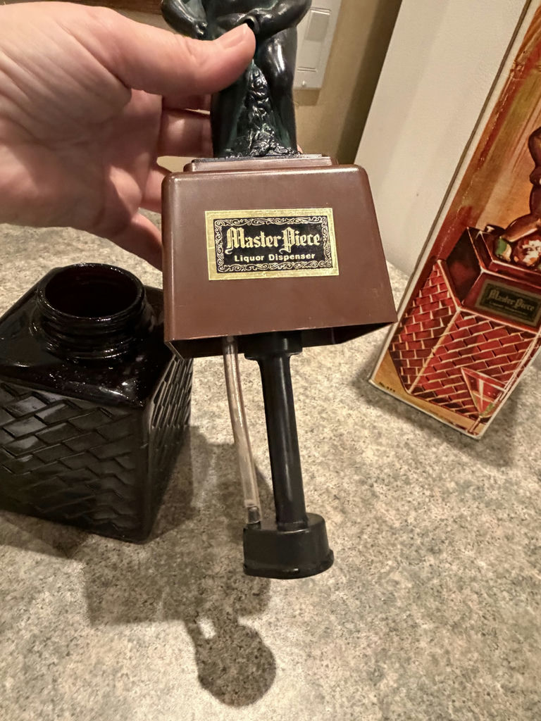 Vintage Master Piece Novelty Liquor Dispenser - image 7 of 12