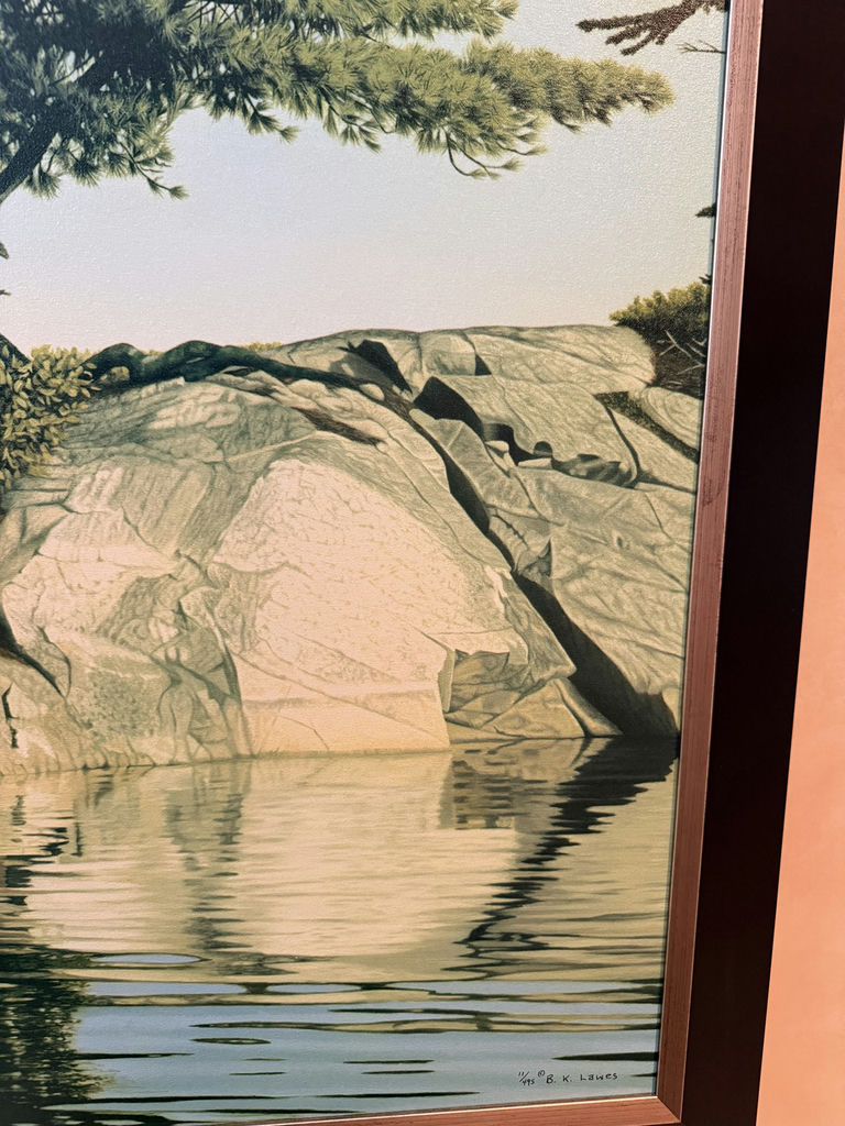 Limited Edition Of Loon On A Lake By B.K. Lawes - image 7 of 9