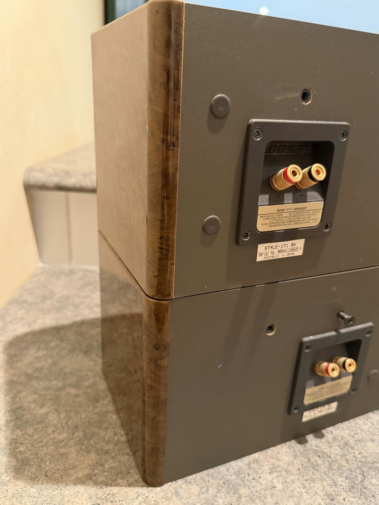 Vintage Bose 171 Bookshelf Speakers - image 8 of 14
