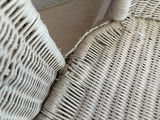 White Wicker Rocking Chair - thumbnail 8 of 14