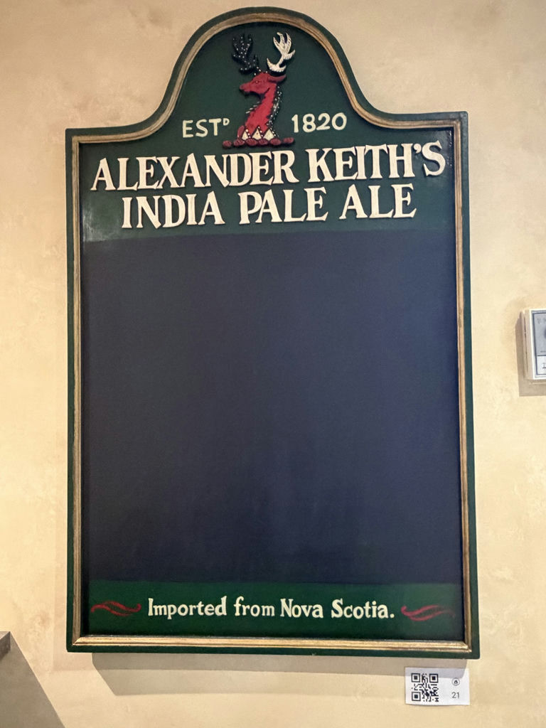 Alexander Keith’s India Pale Ale Bar Chalkboard - image 1 of 8