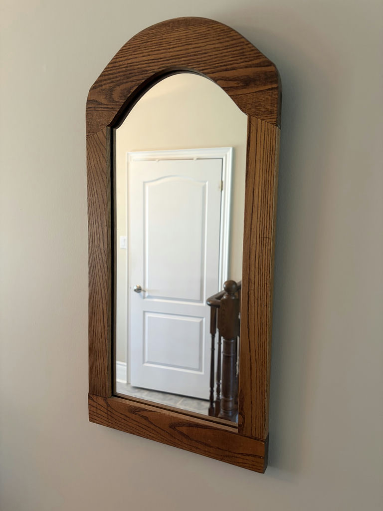 Wooden Framed Mirror - image 2 of 6