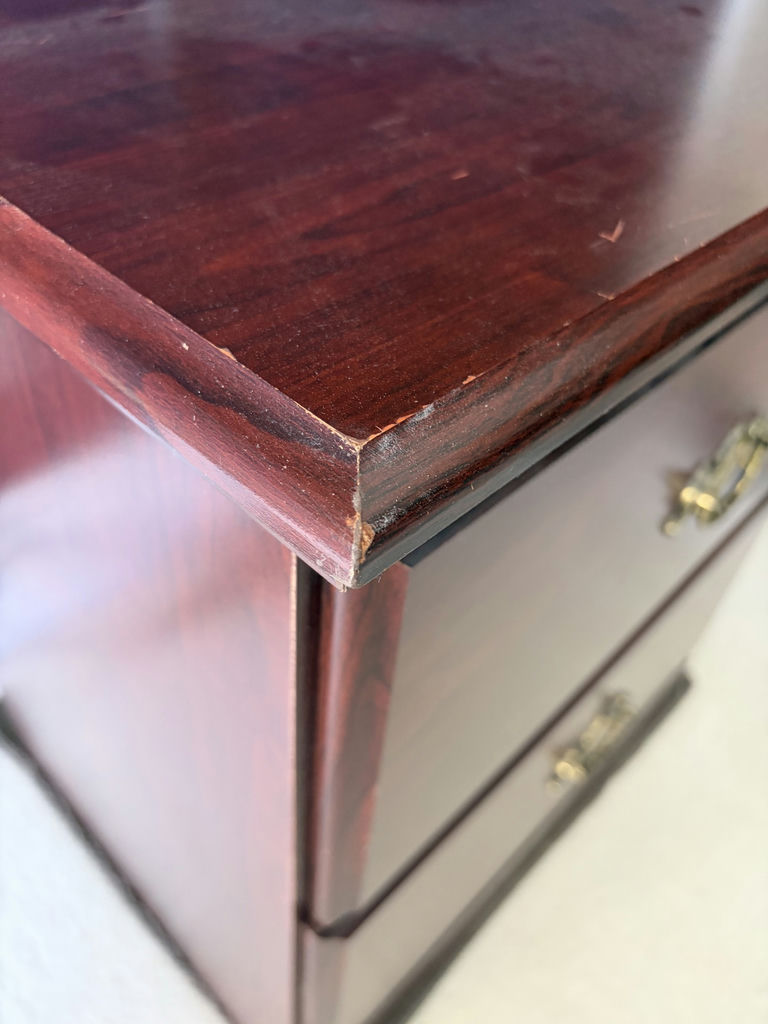 Wooden Nightstand - image 7 of 9