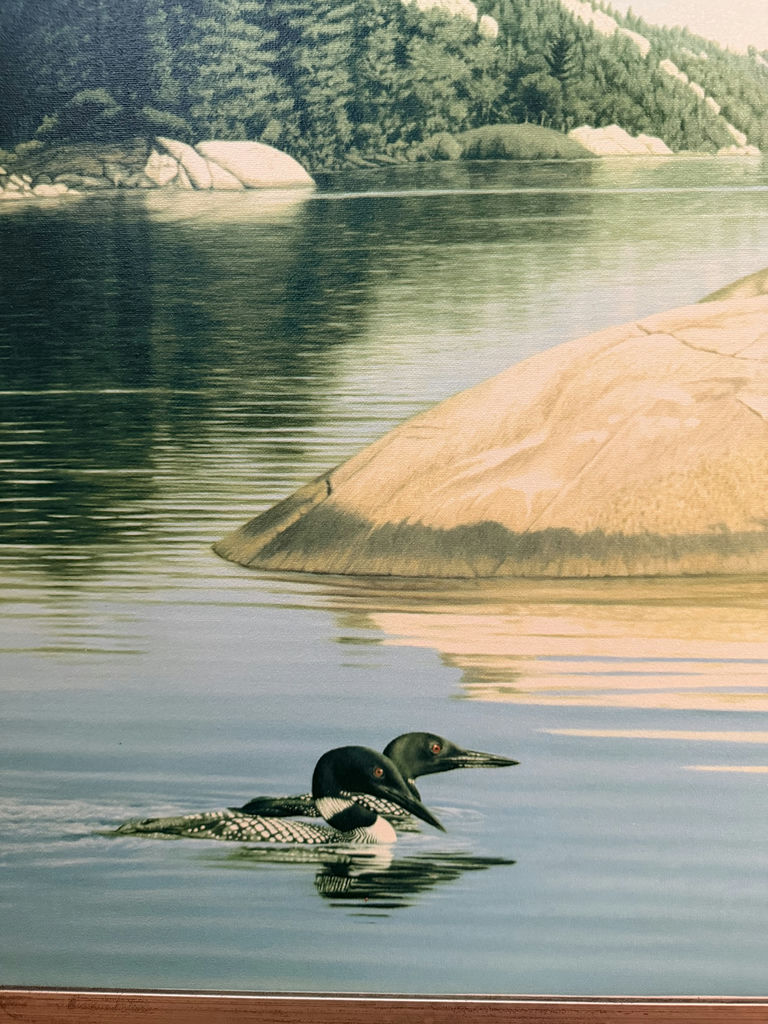 Limited Edition Of Loon On A Lake By B.K. Lawes - image 3 of 9