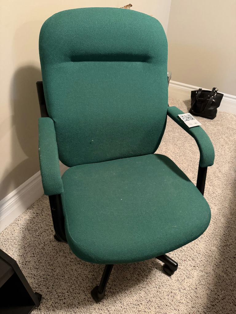 Green Steno Chair - image 1 of 4