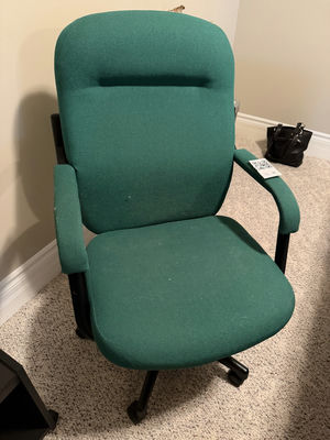 Green Steno Chair - Image 1 of 4