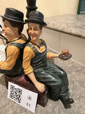 Vintage Laurel And Hardy Table Lamp - thumbnail 3 of 8