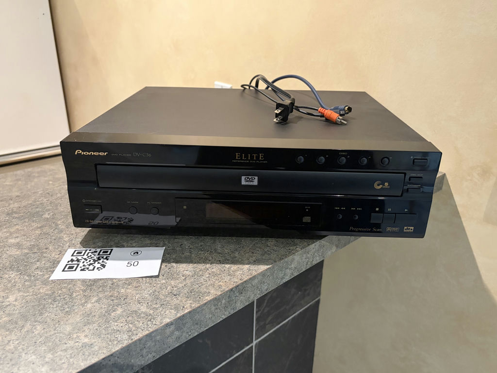 Pioneer Elite DV-C36 5-Disk DVD Player - image 1 of 7