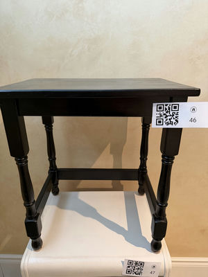 Small Black Painted Table - Image 1 of 4
