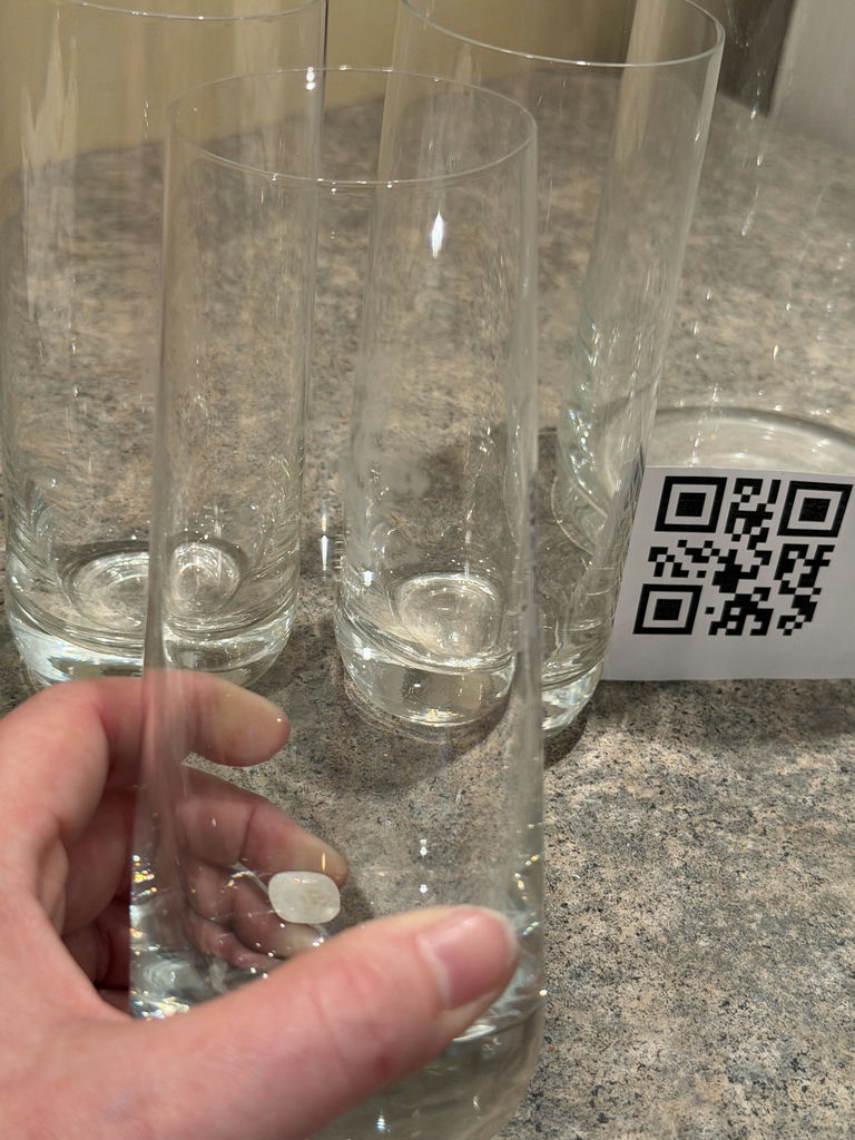 Czechoslovakian Crystal Pitcher With 6 Glasses - image 5 of 7