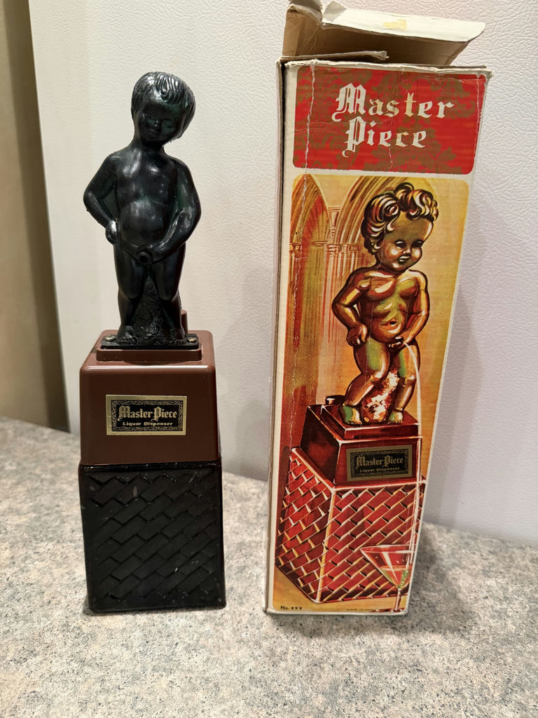 Vintage Master Piece Novelty Liquor Dispenser - image 2 of 12
