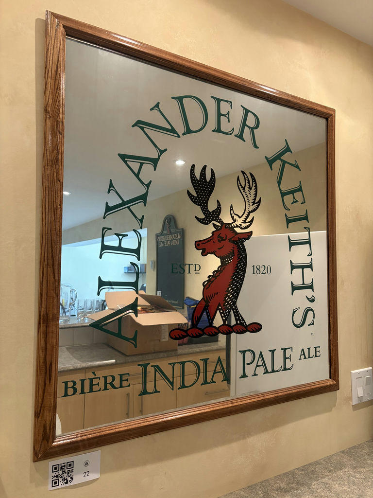 Alexander Keith’s India Pale Ale Bar Mirror - image 1 of 6
