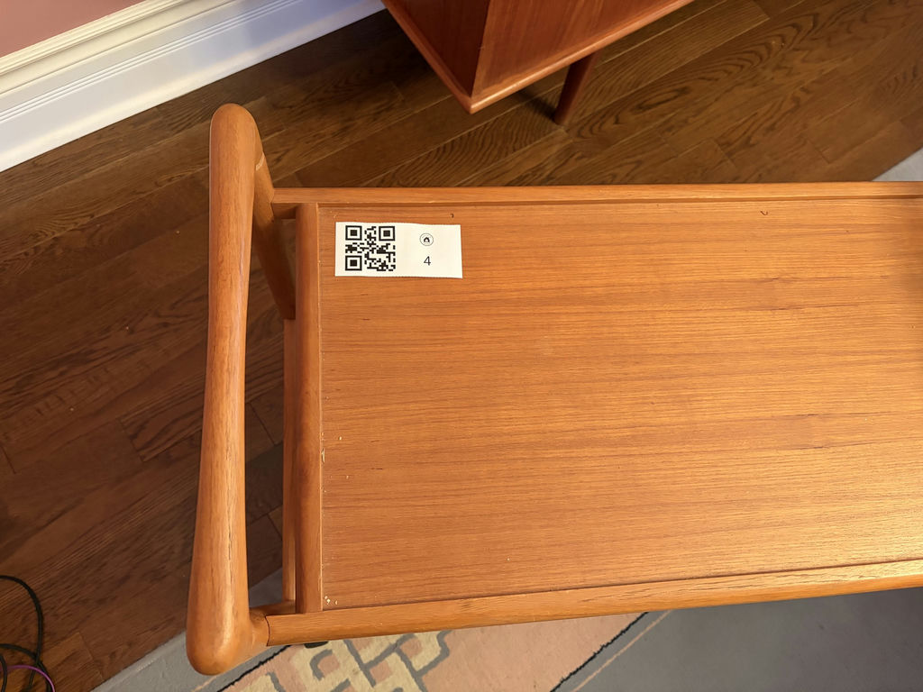 MCM Solid Wood Bar Cart - image 2 of 12