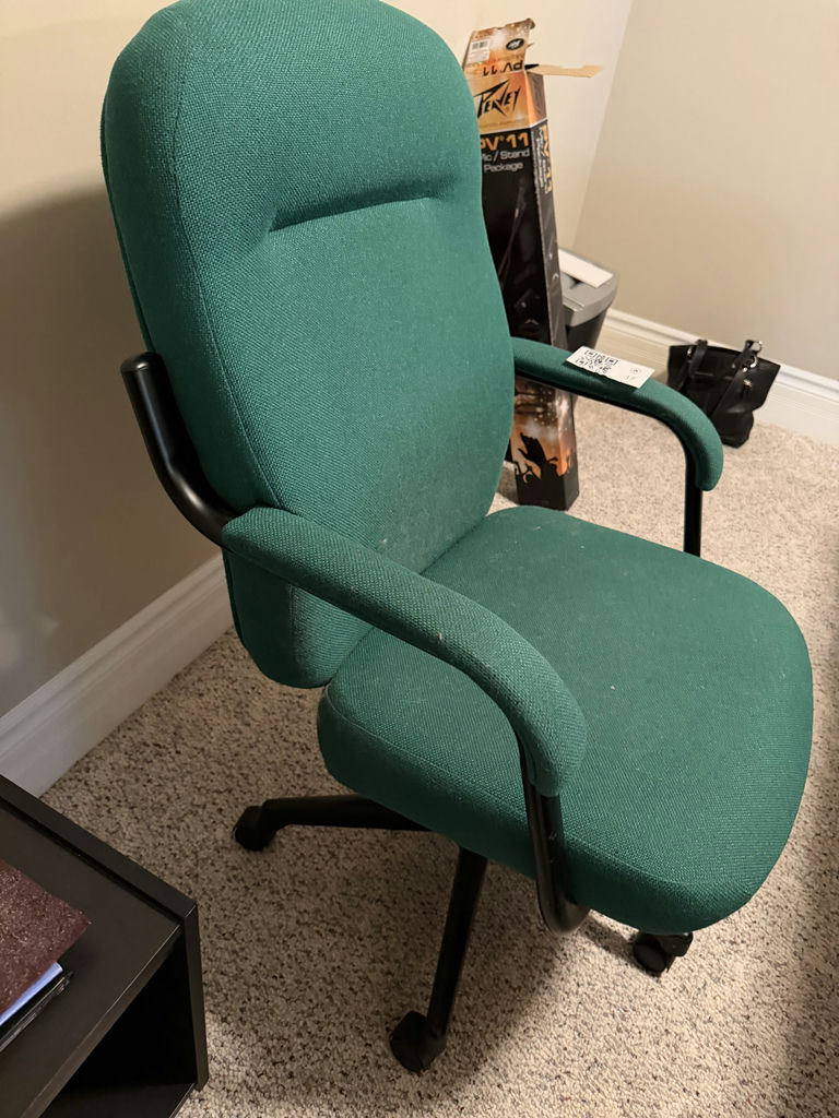 Green Steno Chair - image 2 of 4