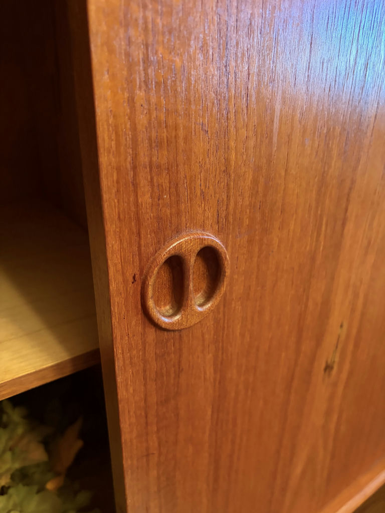 MCM 1979 Solid Wood Buffet Server - image 6 of 11