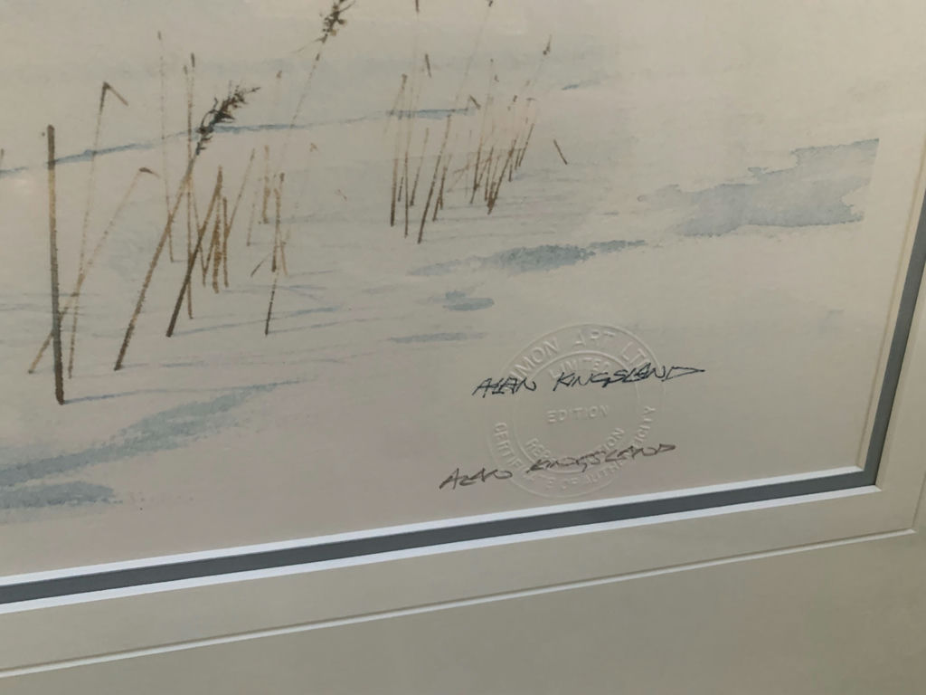 Alan Kingsland Winter Scene, Limited Edition Print - image 2 of 5