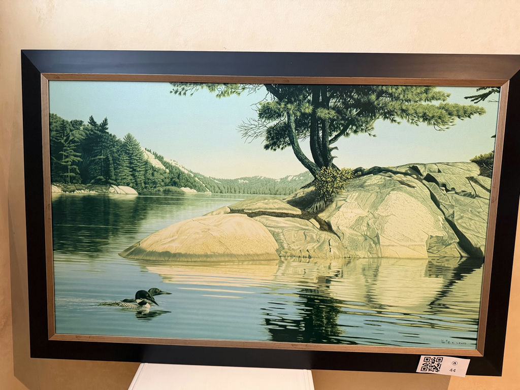 Limited Edition Of Loon On A Lake By B.K. Lawes - image 1 of 9