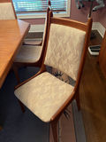 MCM Solid Wood Dining Suite - Table & 6 Chairs - thumbnail 3 of 17