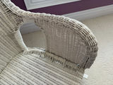 White Wicker Rocking Chair - thumbnail 10 of 14